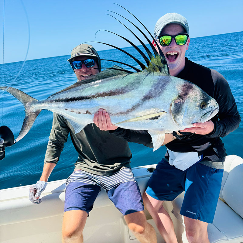 Charter fishing in Playa Garza
